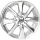 Replica Volkswagen (RX5113) W6.5 R15 PCD5x100 ET35 DIA57.1 silver